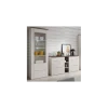 Komoda LARONA 155 cm o wybarwieniu Sonoma Trufel z kolorem Sibiu Larche