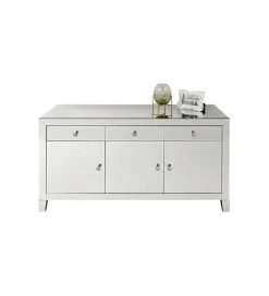 Komoda lustrzana Luxury 140 cm transparentna