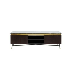 Komoda lustrzana Luxury 88 cm transparentna