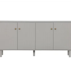 Komoda MADU 160 cm drewno sosna szara