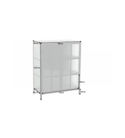 Komoda OLIMPIA 80 cm czarna