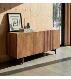 Komoda PERSOTON 160 cm drewno mango