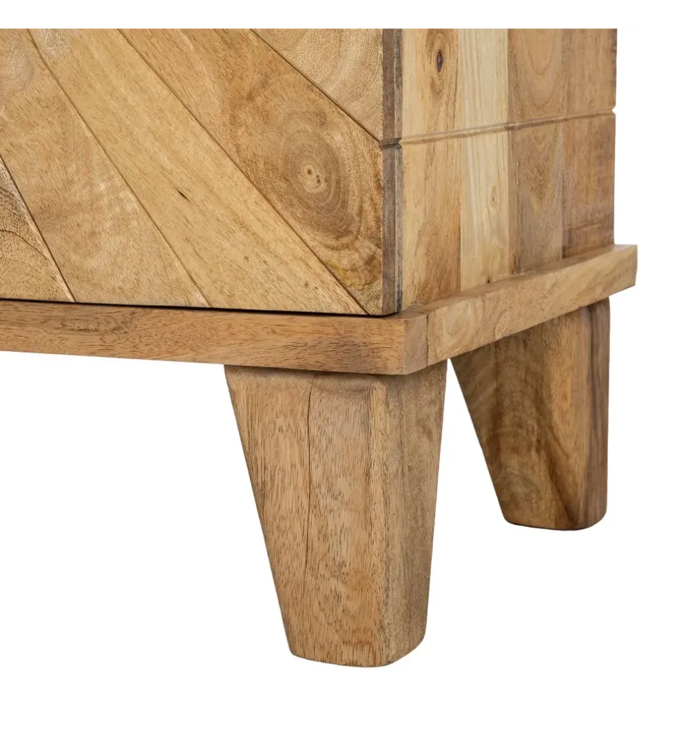 Komoda PESAMIZ 110 cm drewno mango