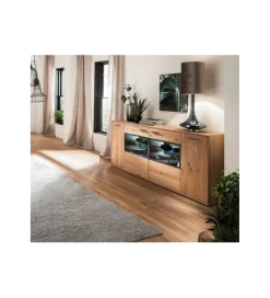 Komoda PORTLAND 184 cm dębowa