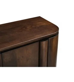 Komoda SALANO 105 cm drewno mango brązowa