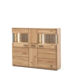 Komoda SALVADOR 150 cm w optyce dębu naturalny