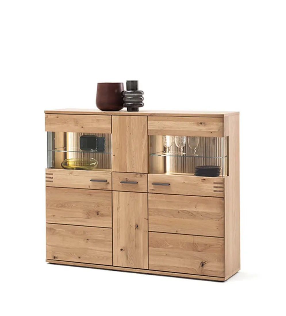 Komoda SALVADOR 150 cm w optyce dębu naturalny
