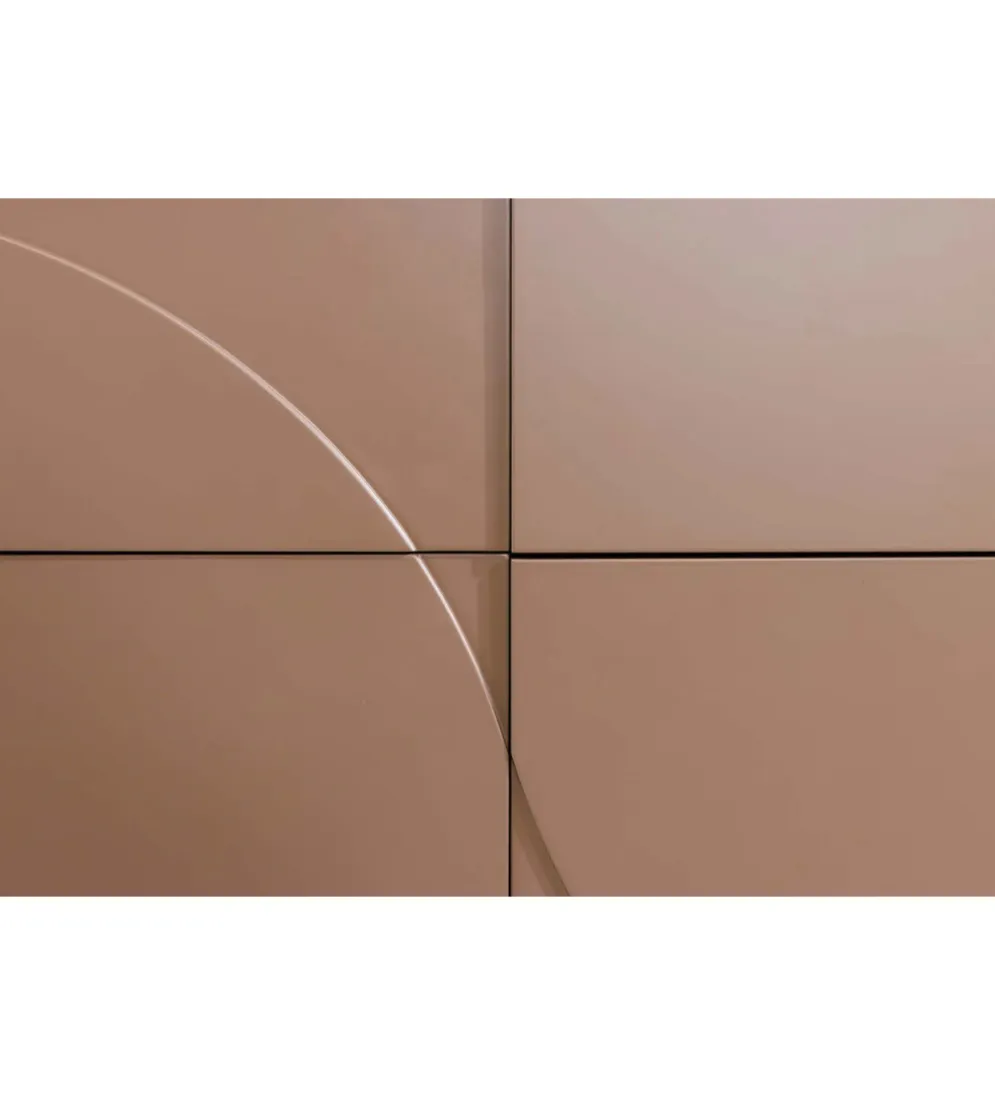 Komoda SAVOY 150 cm ceramika w optyce trawertynu