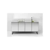 Komoda SORAN 160 cm transparentna