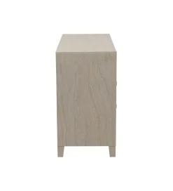 Komoda TRAVERTINO 91 x 74 cm naturalna beżowa