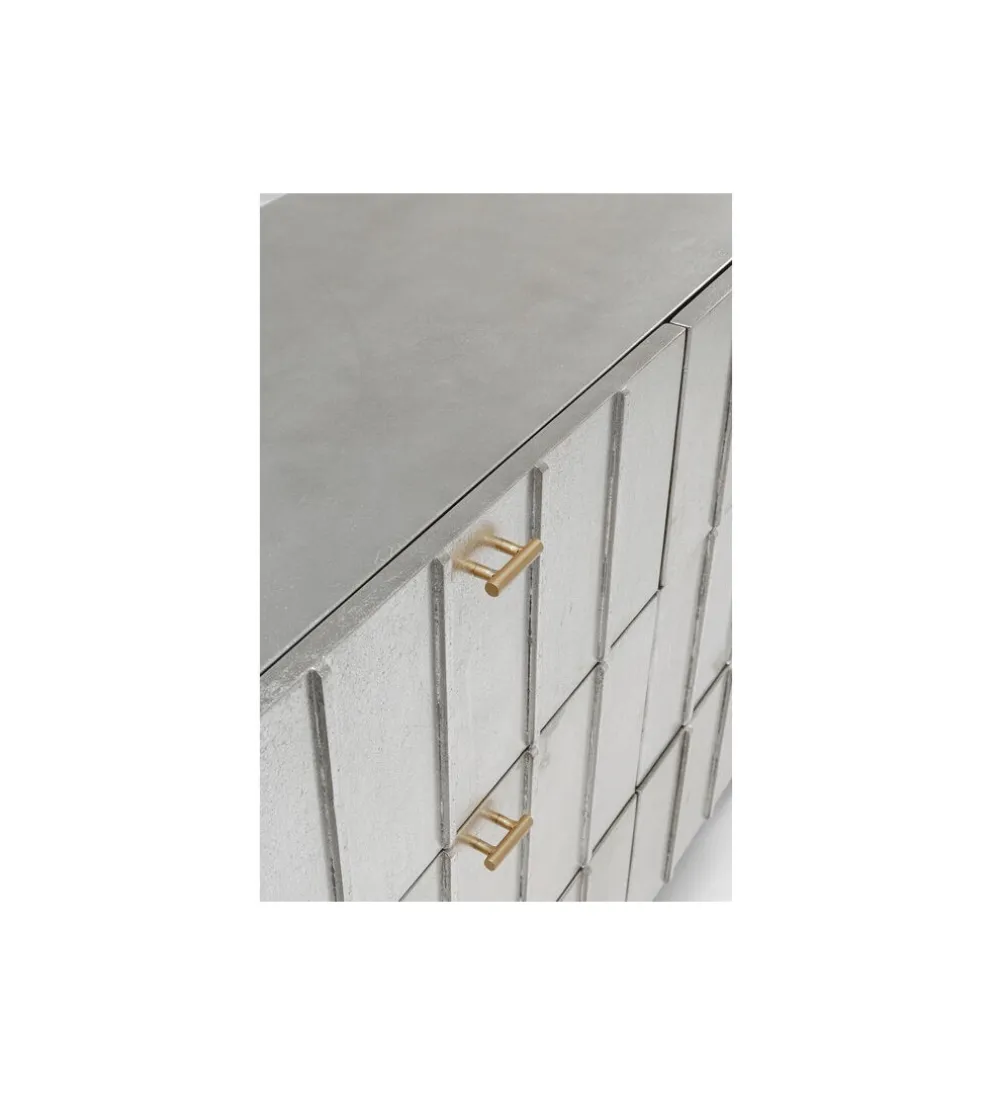 Komoda VENICE LIVE 106 cm srebrna