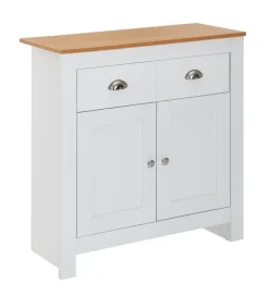 Komoda VINCENTE 79 cm biała