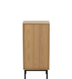 Komoda wysoka BASONOT 100 cm naturalna