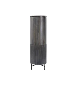 Komoda wysoka GLENN 100 cm antracytowa