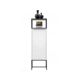 Komoda wysoka LILLE 50 cm biała