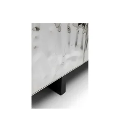Komoda wysoka NOORK 115 cm drewno mango