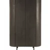 Komoda wysoka TOBAGO 180 cm czarna