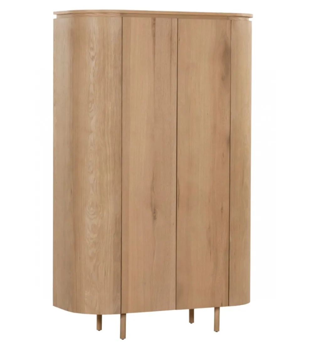 Komoda wysoka TOBAGO 180 cm naturalna