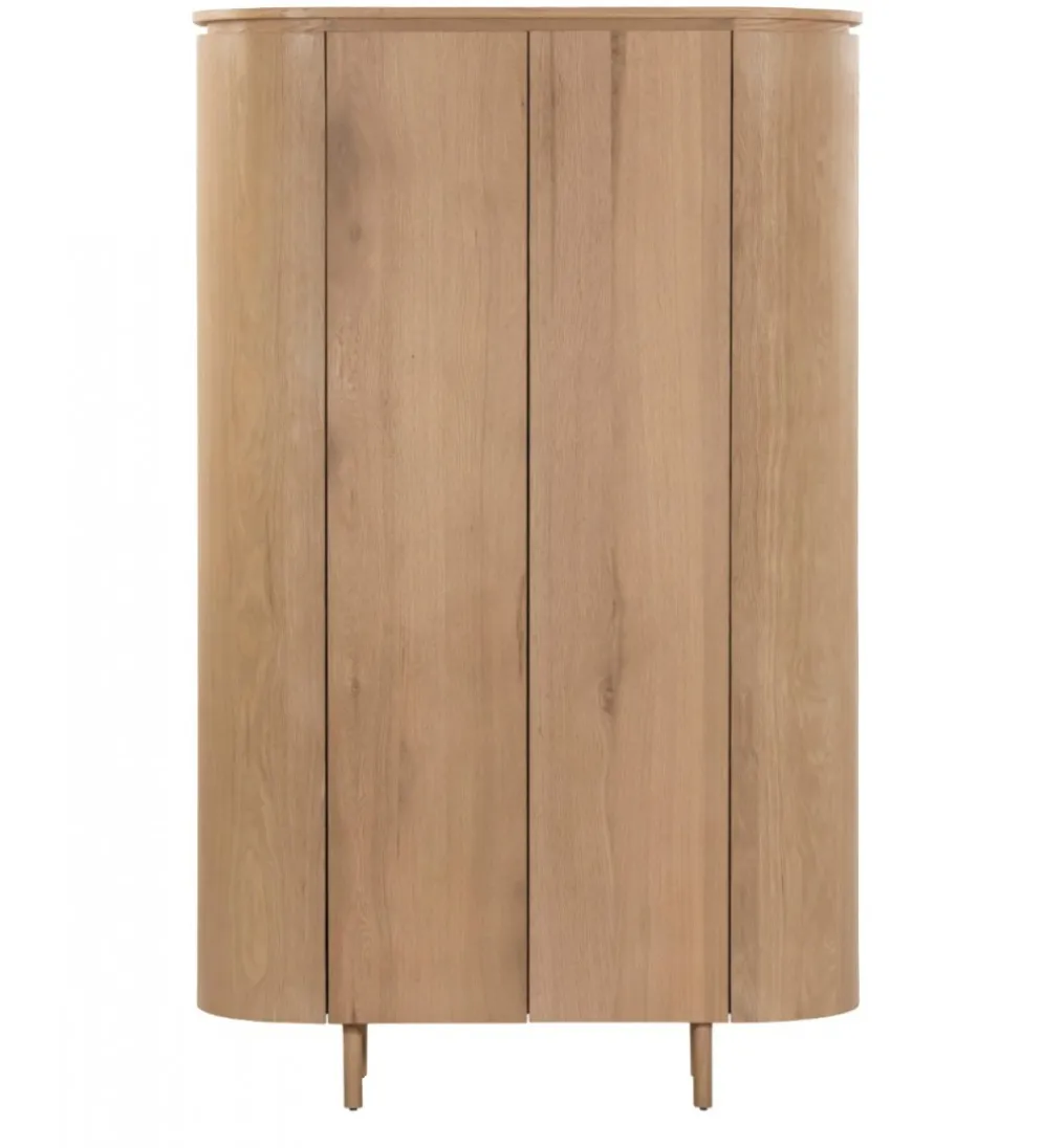 Komoda wysoka TOBAGO 180 cm naturalna