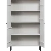Komoda XINA 149 cm zimna szarość