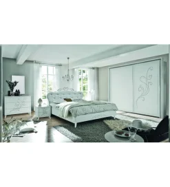 Łóżko NIVEA 160 Cm x 200 Cm białe