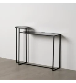 Konsola AGENRATA 101 cm czarna