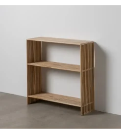 Konsola BELLAMONTE 85 cm drewno teak naturalna