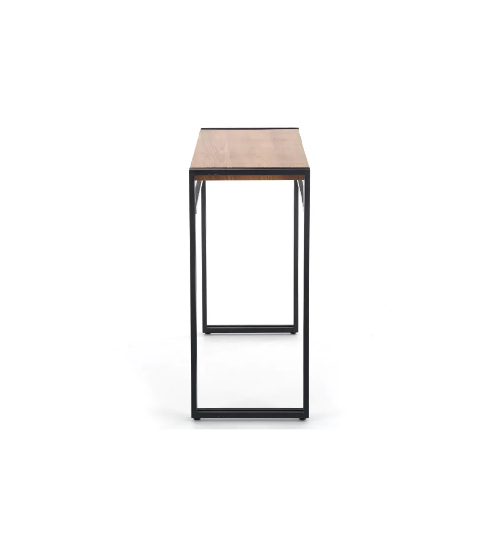 Konsola BOLIVAR 90 cm w kolorze dąb złoty