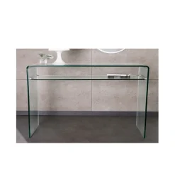 Konsola GEISTER Fantome 100 cm szklana