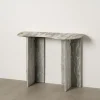 Konsola GERTUR 100 cm marmur szara