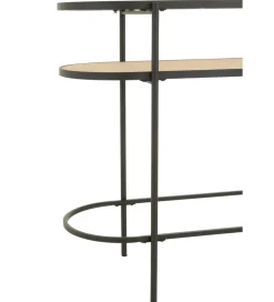 Konsola IVY 120 cm naturalna czarna