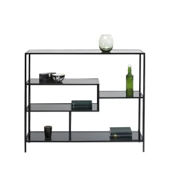 Konsola LOFT 115 x 100 cm czarna