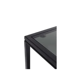 Konsola LOFT 115 x 100 cm czarna