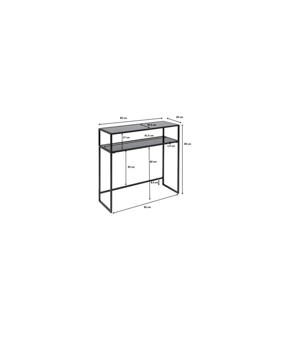 Konsola LOFT 80 x 95 cm greige