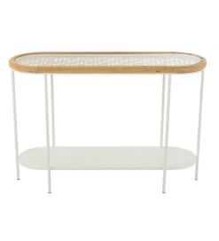 Konsola MATI 120 cm drewno biała