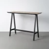 Konsola MESINOY 138 cm brązowa
