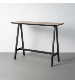 Konsola MESINOY 138 cm brązowa