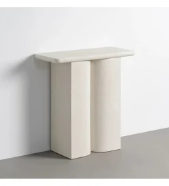 Konsola NERMAN 80 cm biała
