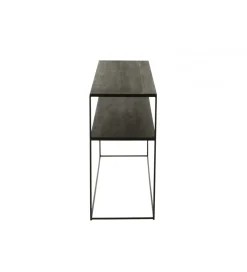 Konsola RECTANGLE 140 cm drewno czarne