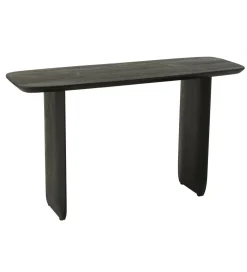 Konsola RETO 130 cm drewno akacja czarna