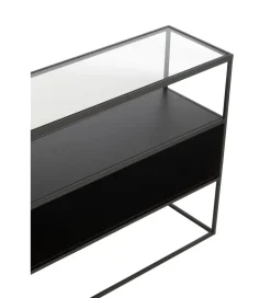 Konsola Square 140 cm czarna