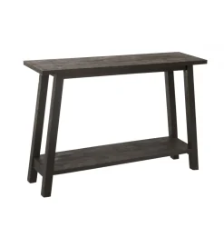 Konsola SQUARE 120 cm drewno mango czarne