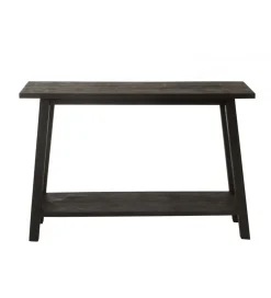 Konsola SQUARE 120 cm drewno mango czarne