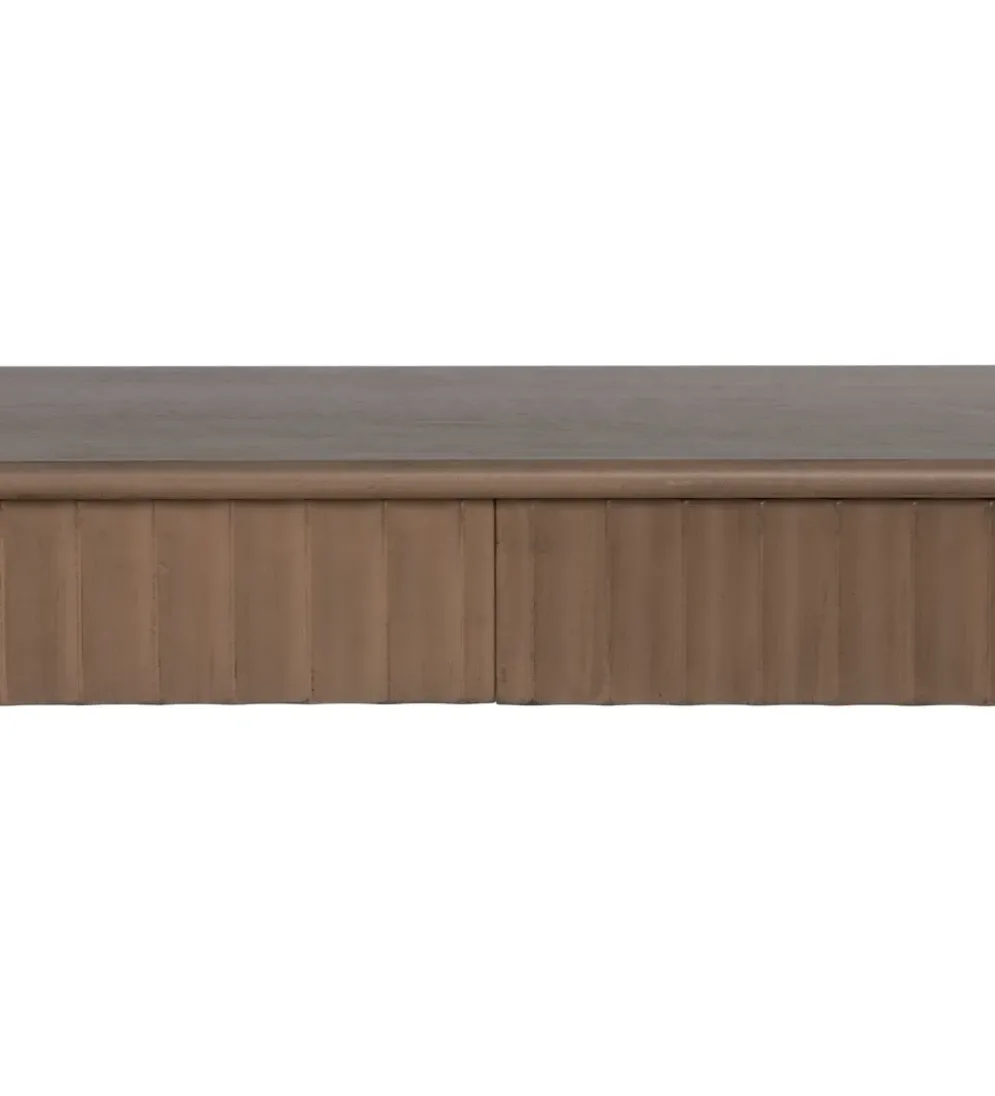 Konsola TEMPU 90 cm drewno sosna brązowy outlet