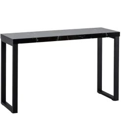 Konsola TOMLA 120 cm w optyce czarnego marmuru