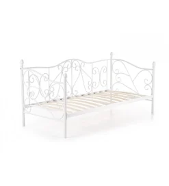 Łóżko SUMATRA 90 cm x 200 cm białe