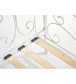 Łóżko SUMATRA 90 cm x 200 cm białe