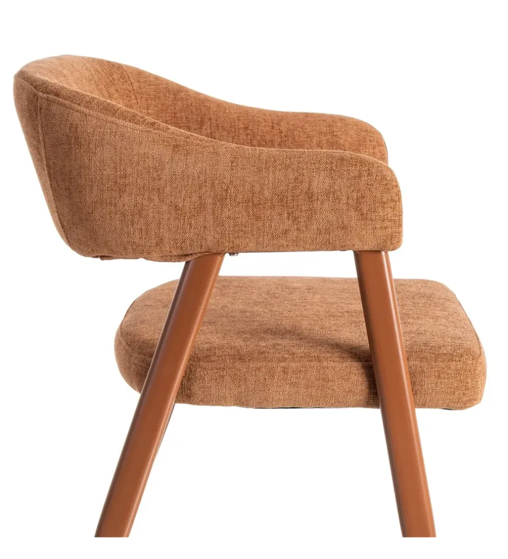 Krzesło AGATAM 81 cm terrakota