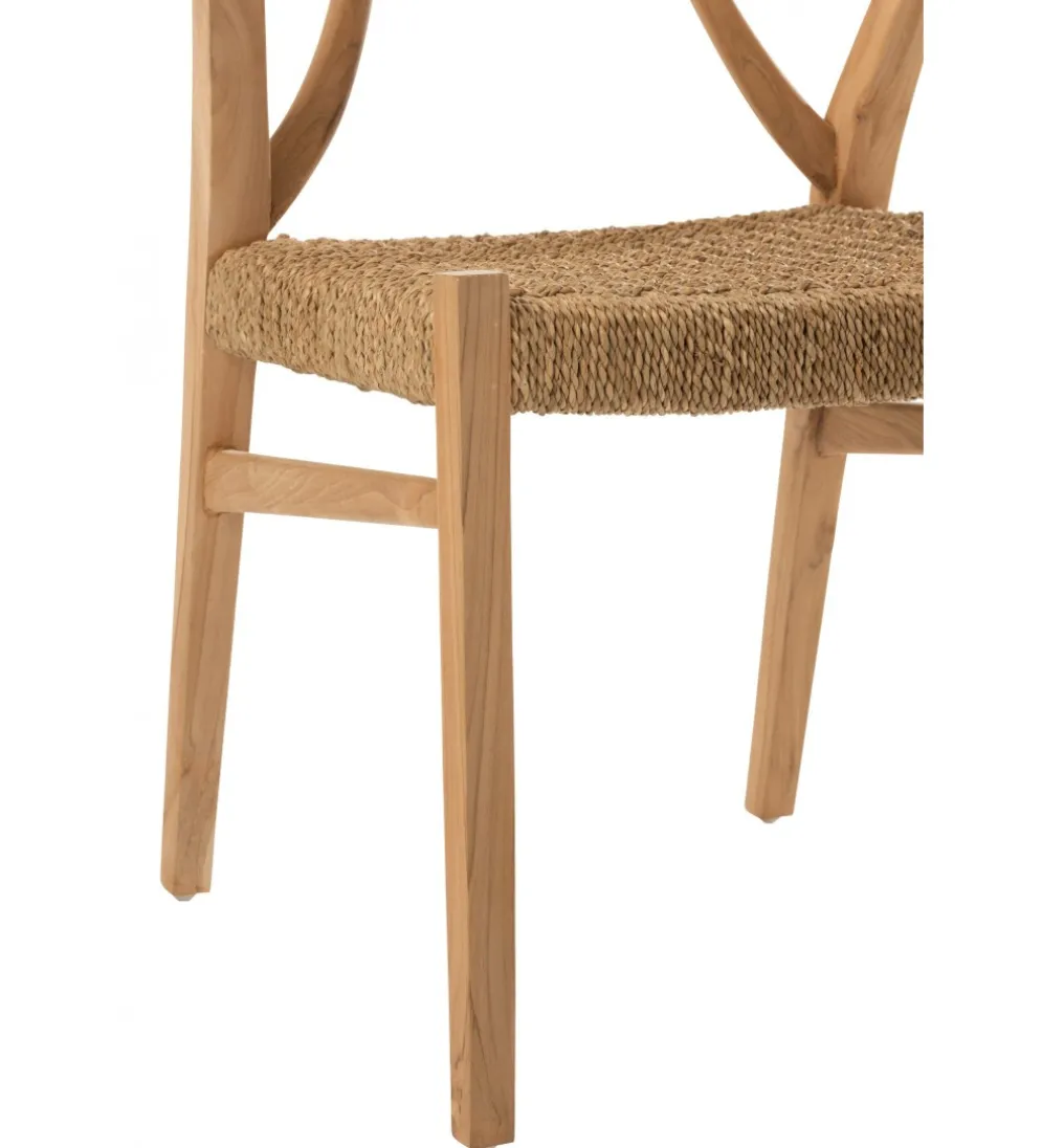 Krzesło ALIS drewno teak
