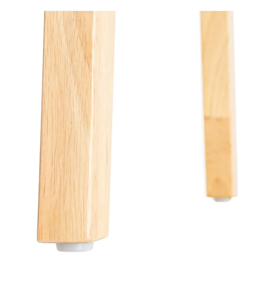 Krzesło BRAZOS 85 cm drewno kauczuk naturalne